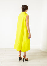 Balloon Cotton Dress in Yellow, Manuela Arcari