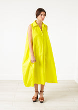 Balloon Cotton Dress in Yellow, Manuela Arcari