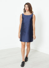 A-Line Mini Dress in Blue, Aspesi