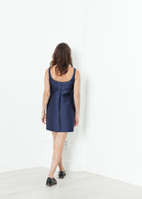 A-Line Mini Dress in Blue, Aspesi