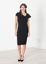 Asymmetric Dress in Black, Aspesi